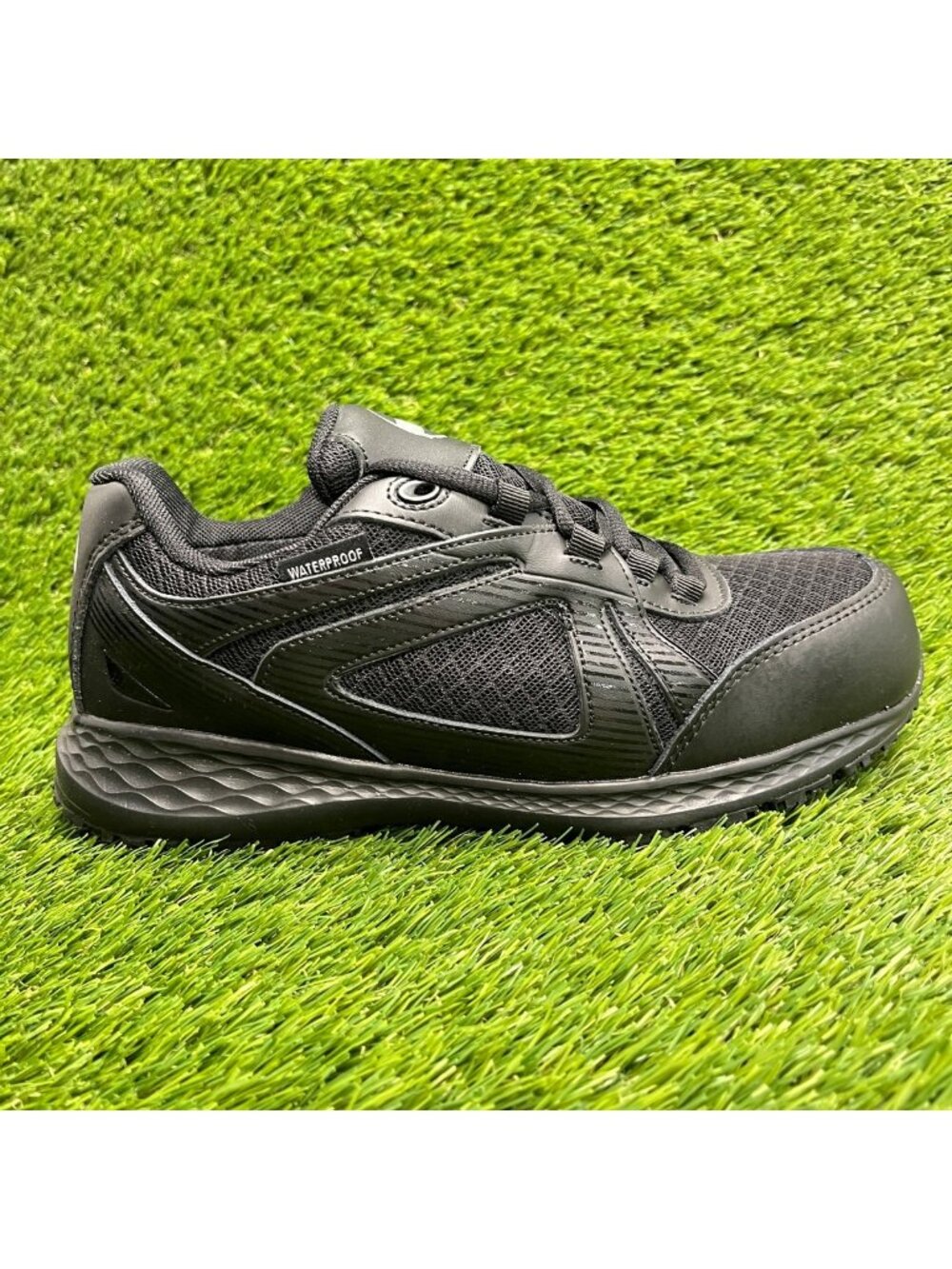 Hoss Reno II Womens Size 8D Black Waterproof Composite Toe Safety Work Shoes
